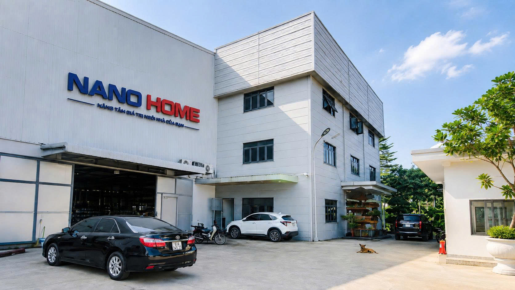 Không gian hoàn thiện bằng sơn NANO HOME